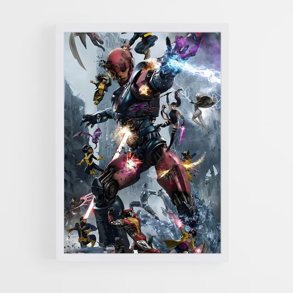 ap-sentinels x-men-4 cadre Blanc
