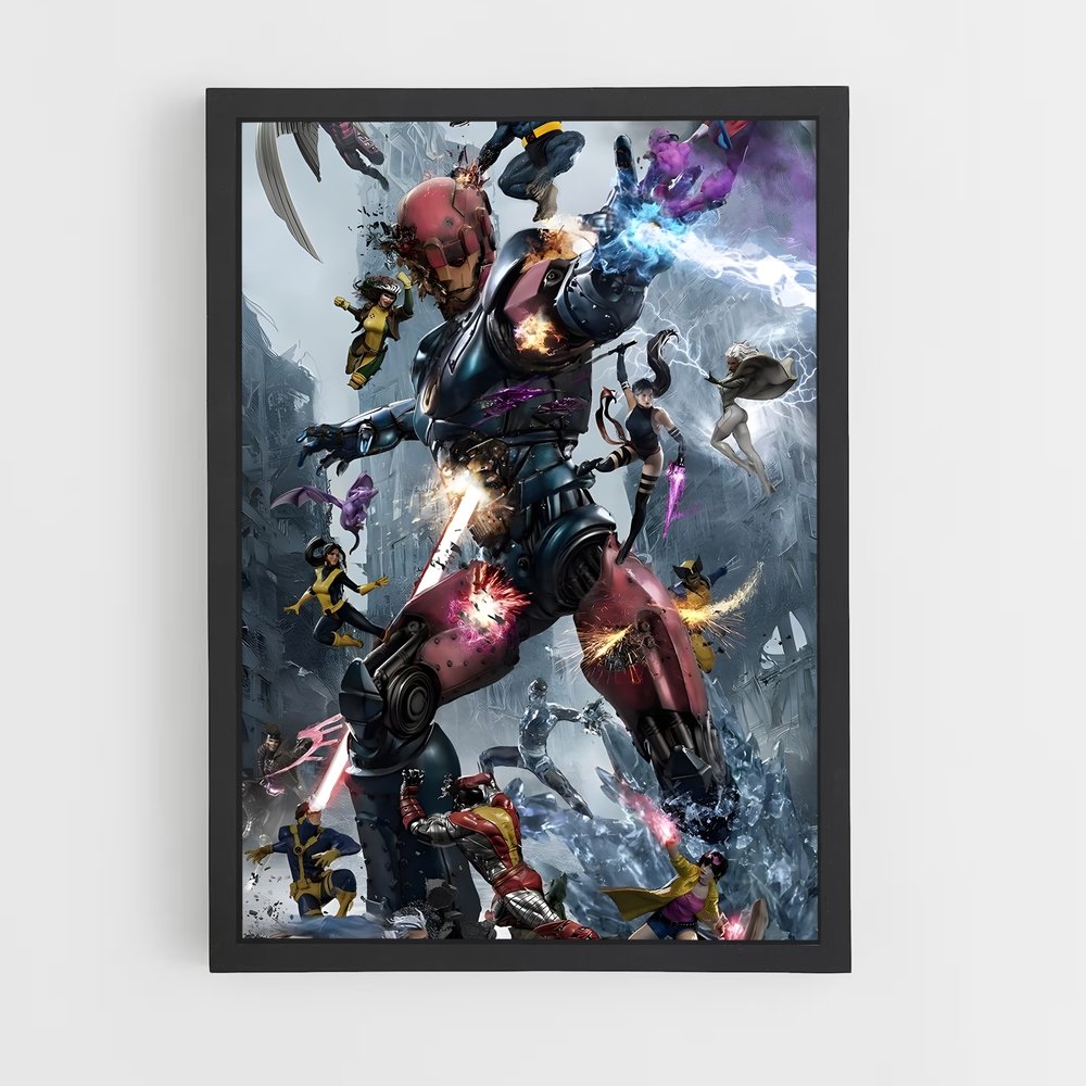 ap-sentinels x-men-4 cadre Noir