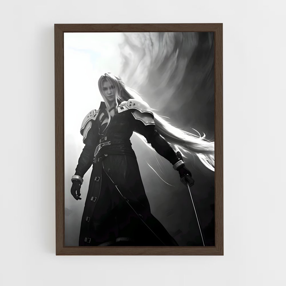 ap-sephiroth-3 cadre Bois foncé