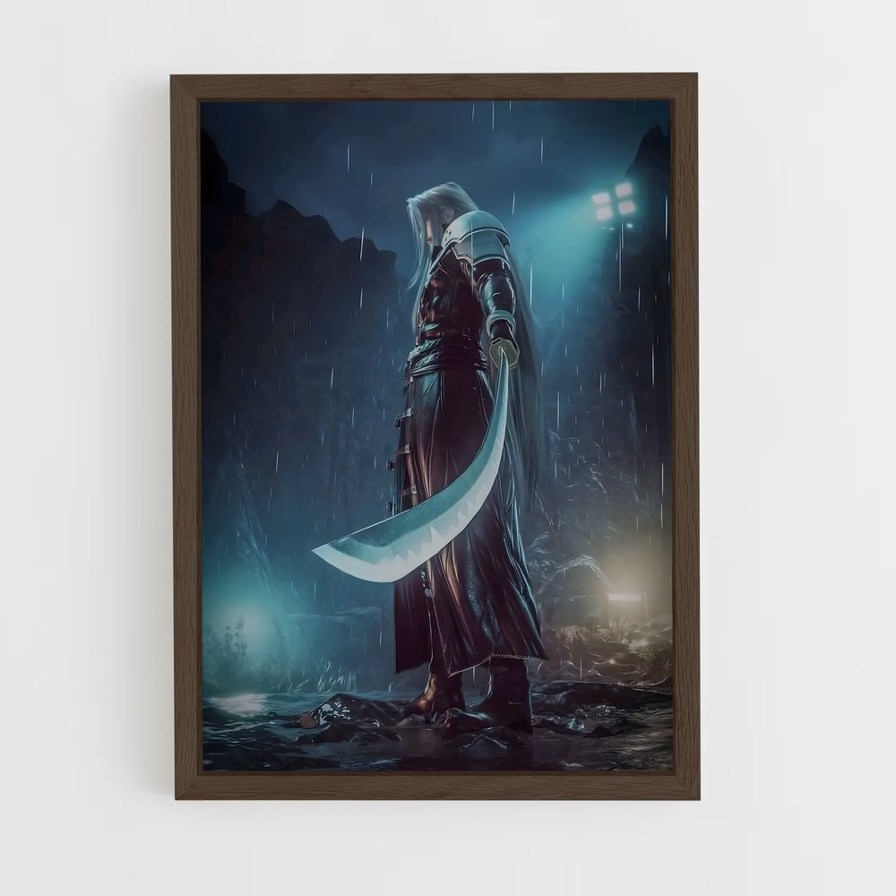 ap-sephiroth-8 cadre Bois foncé