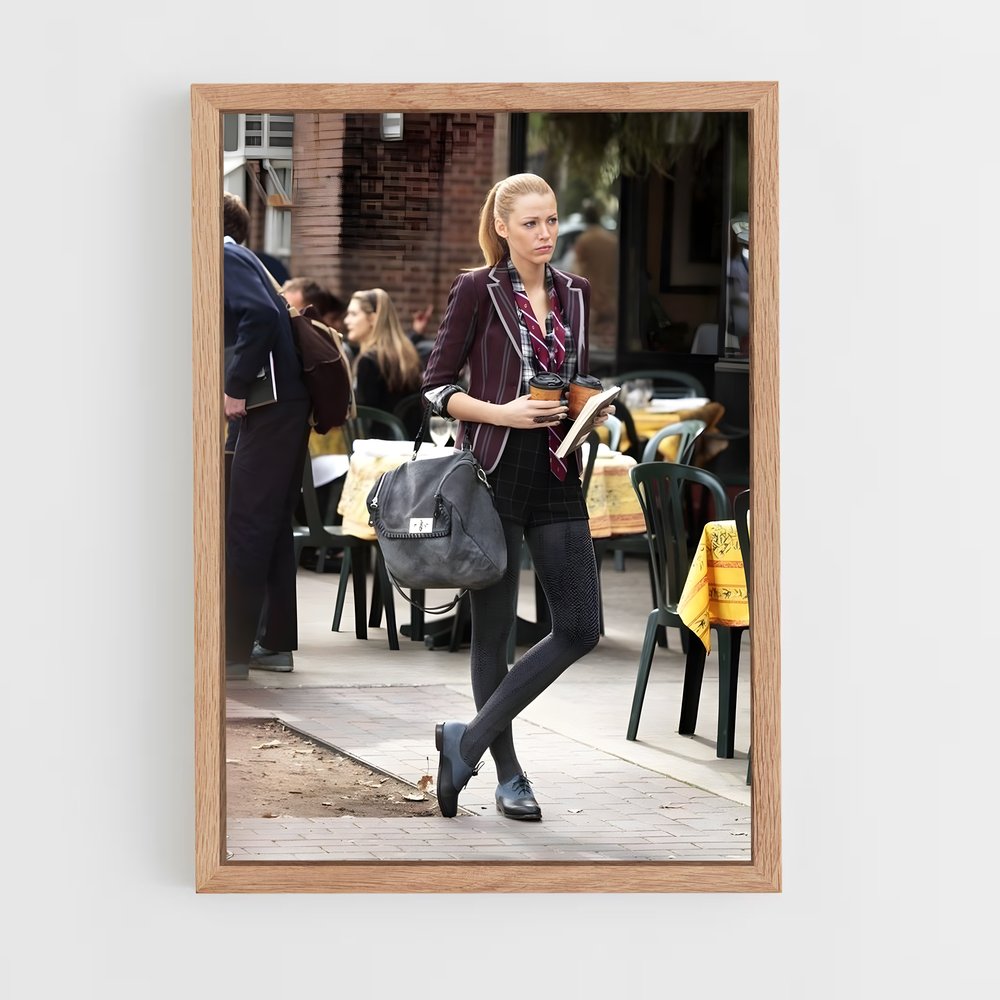ap-serena van der woodsen-2 cadre Bois clair