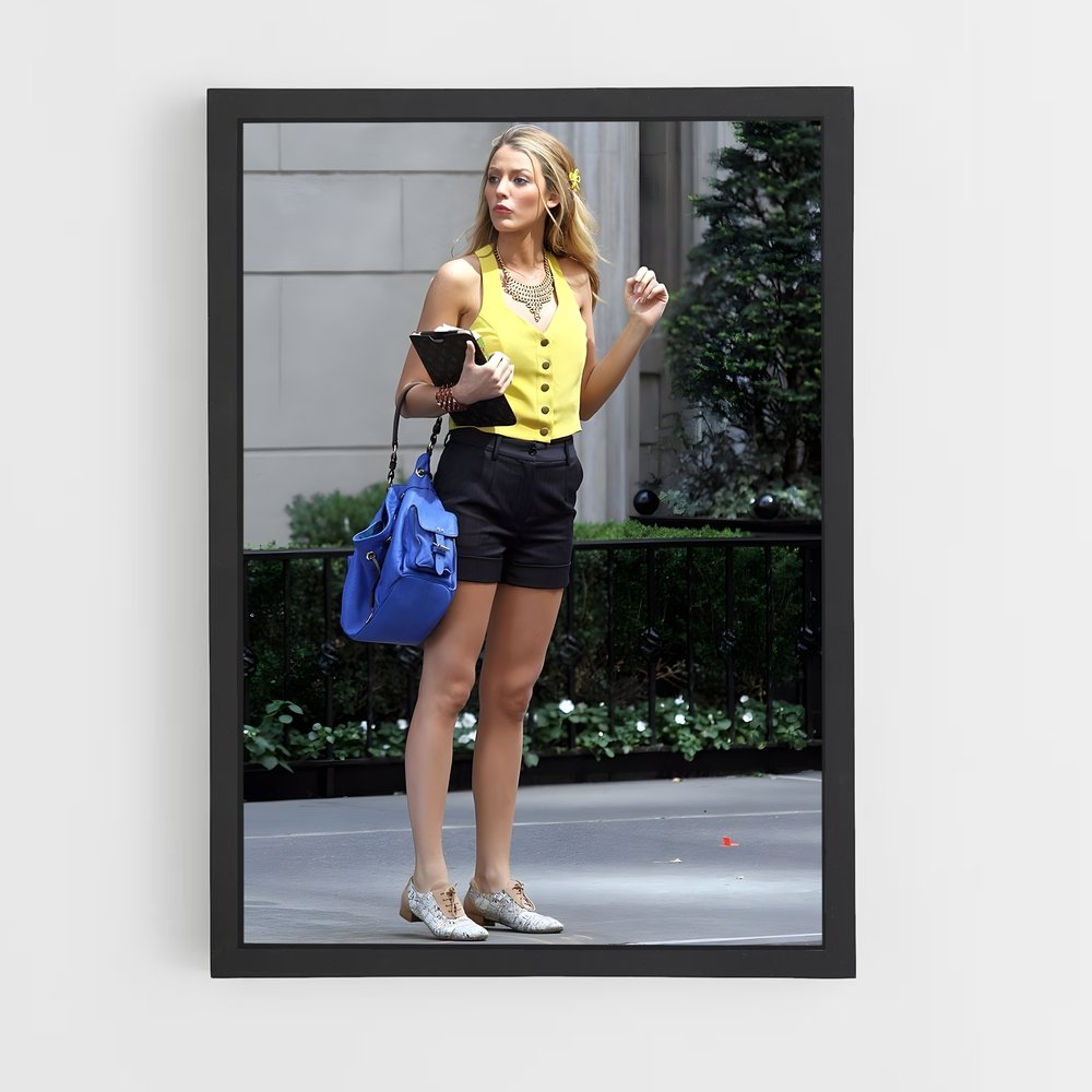 ap-serena van der woodsen-6 cadre Noir