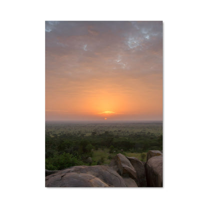Poster Crépuscule Serengeti