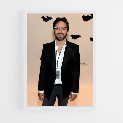 ap-sergey brin-2 cadre Blanc