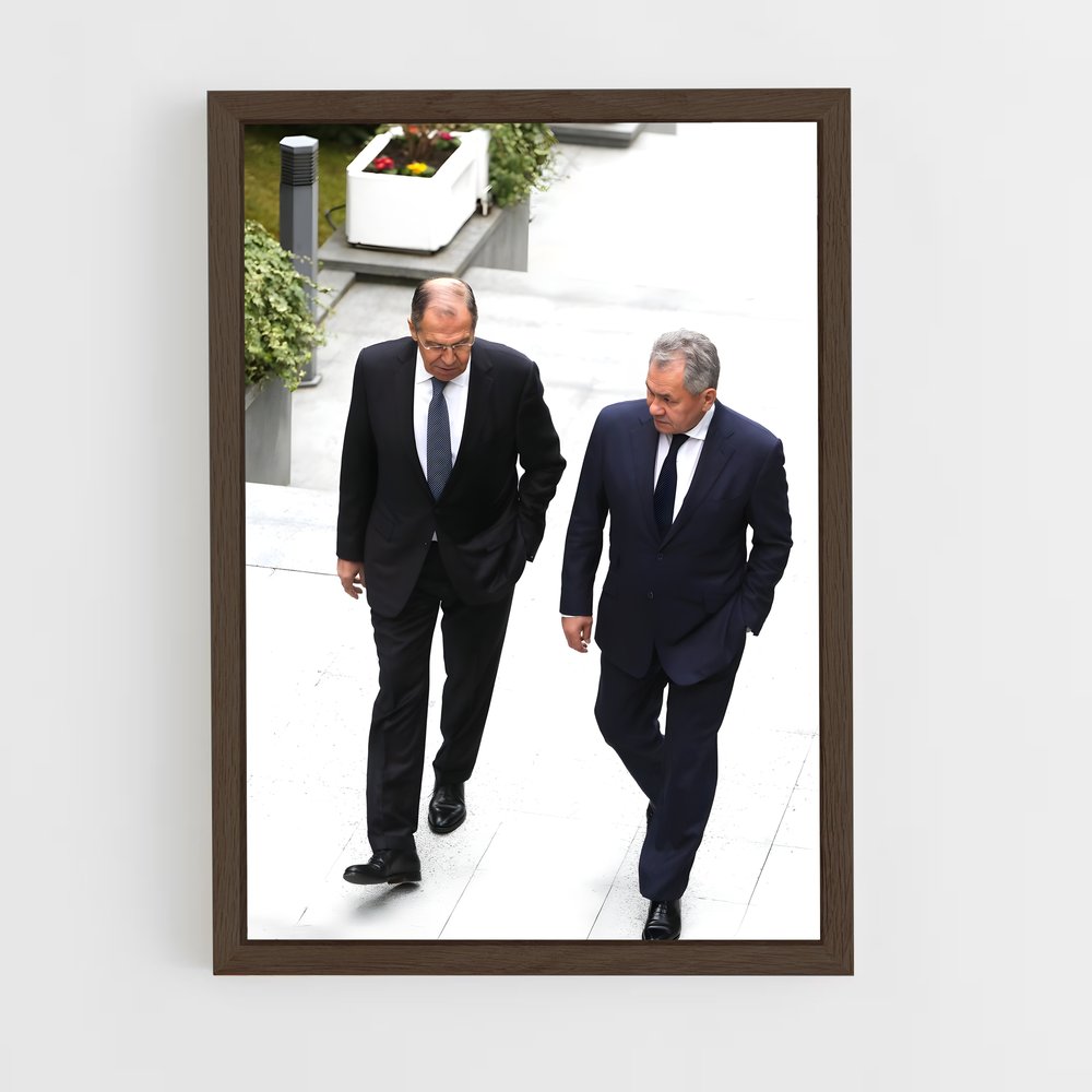 ap-sergey lavrov-1 cadre Bois foncé