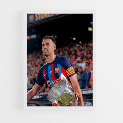 ap-sergio busquets-9 cadre Blanc