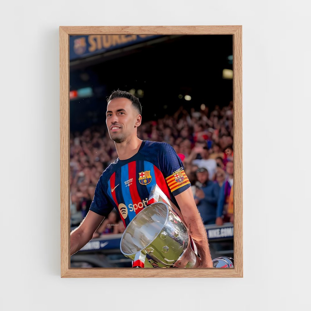 ap-sergio busquets-9 cadre Bois clair
