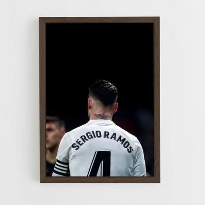 ap-sergio ramos-3 cadre Bois foncé
