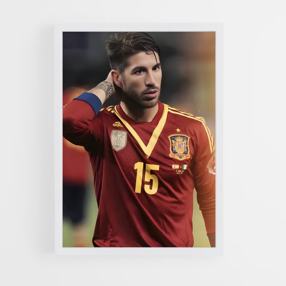 ap-sergio ramos-6 cadre Blanc