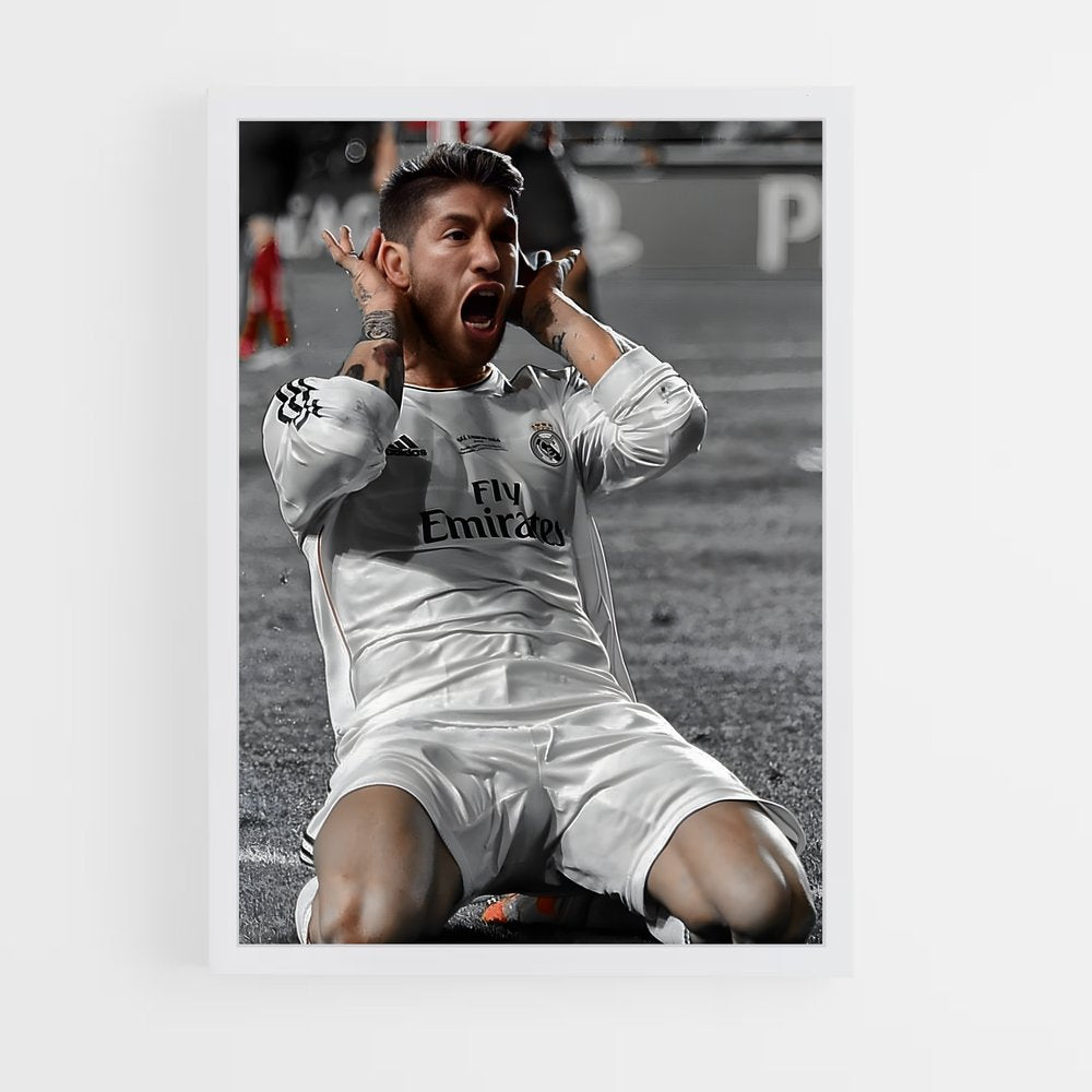 ap-sergio ramos-8 cadre Blanc