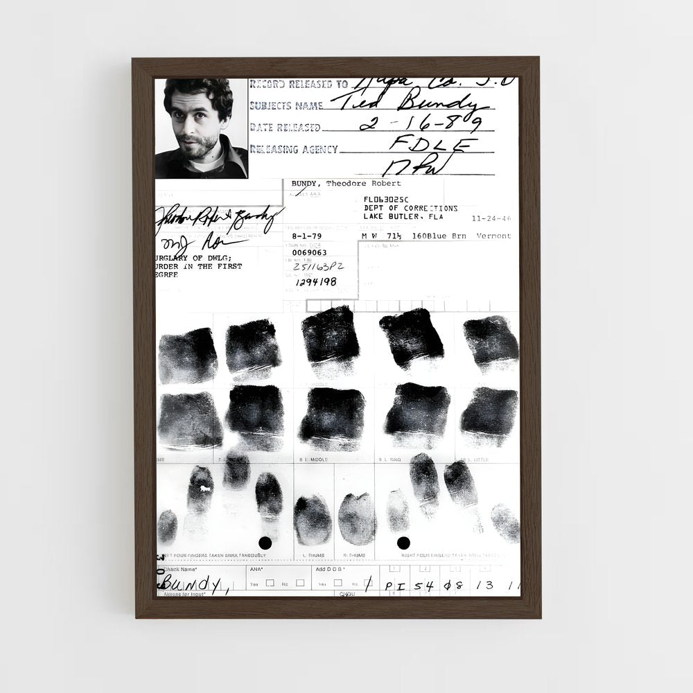 ap-serial killers-3 cadre Bois foncé