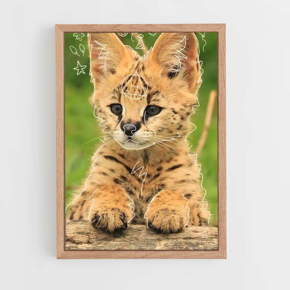 ap-serval-3 cadre Bois clair