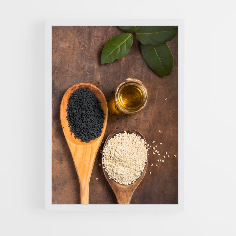 ap-sesame seeds-1 cadre Blanc