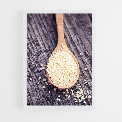 ap-sesame seeds-6 cadre Blanc