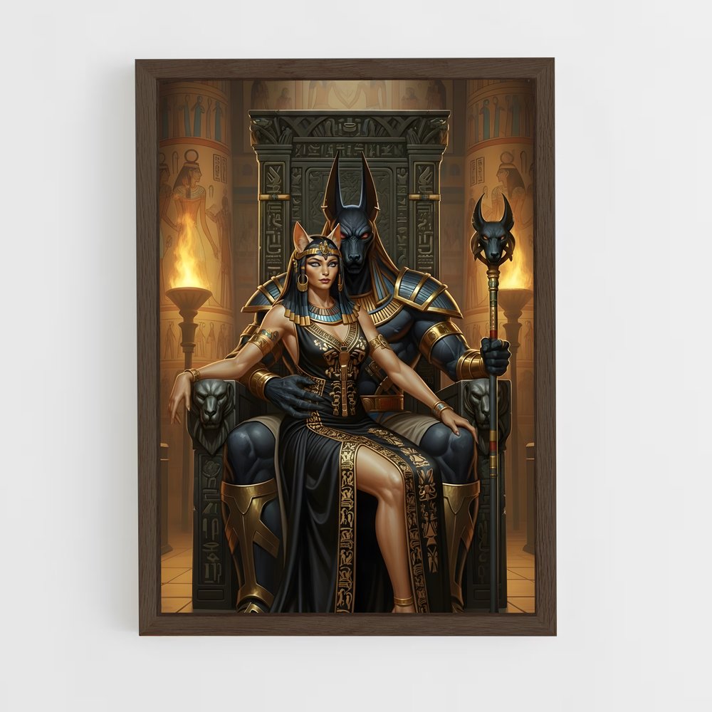 ap-set-1 cadre Bois foncé
