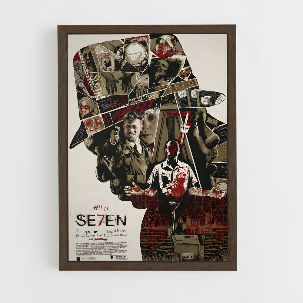 ap-seven-6 cadre Bois foncé