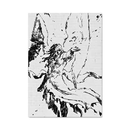 Poster Oiseau Noir