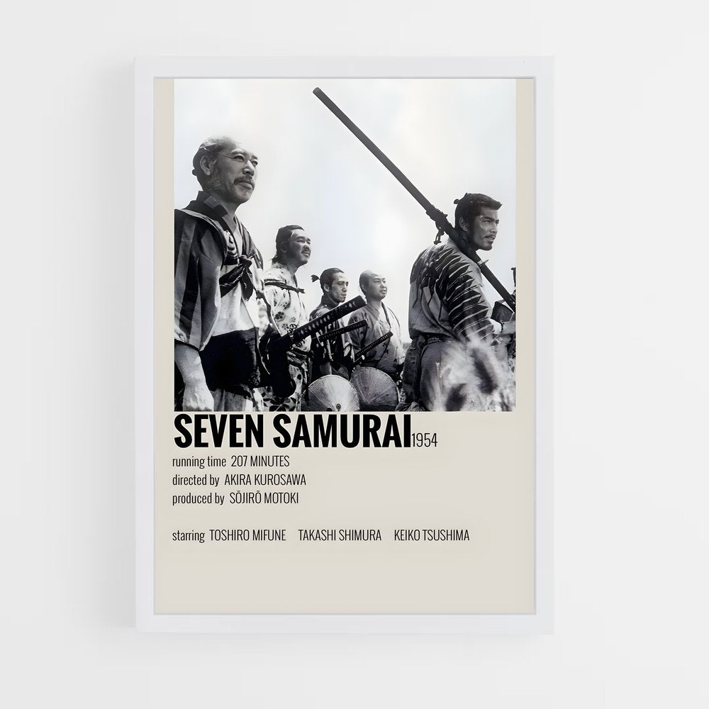 ap-seven samurai-3 cadre Blanc