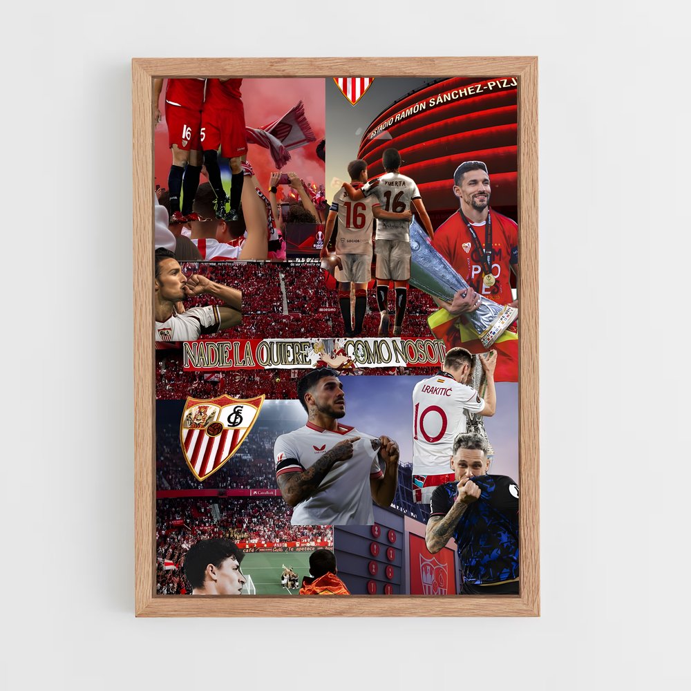 ap-sevilla fc-1 cadre Bois clair