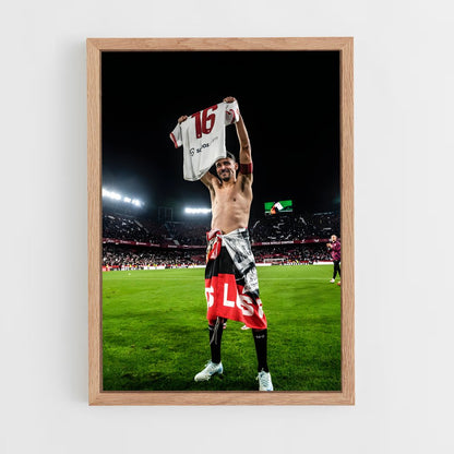 ap-sevilla fc-7 cadre Bois clair