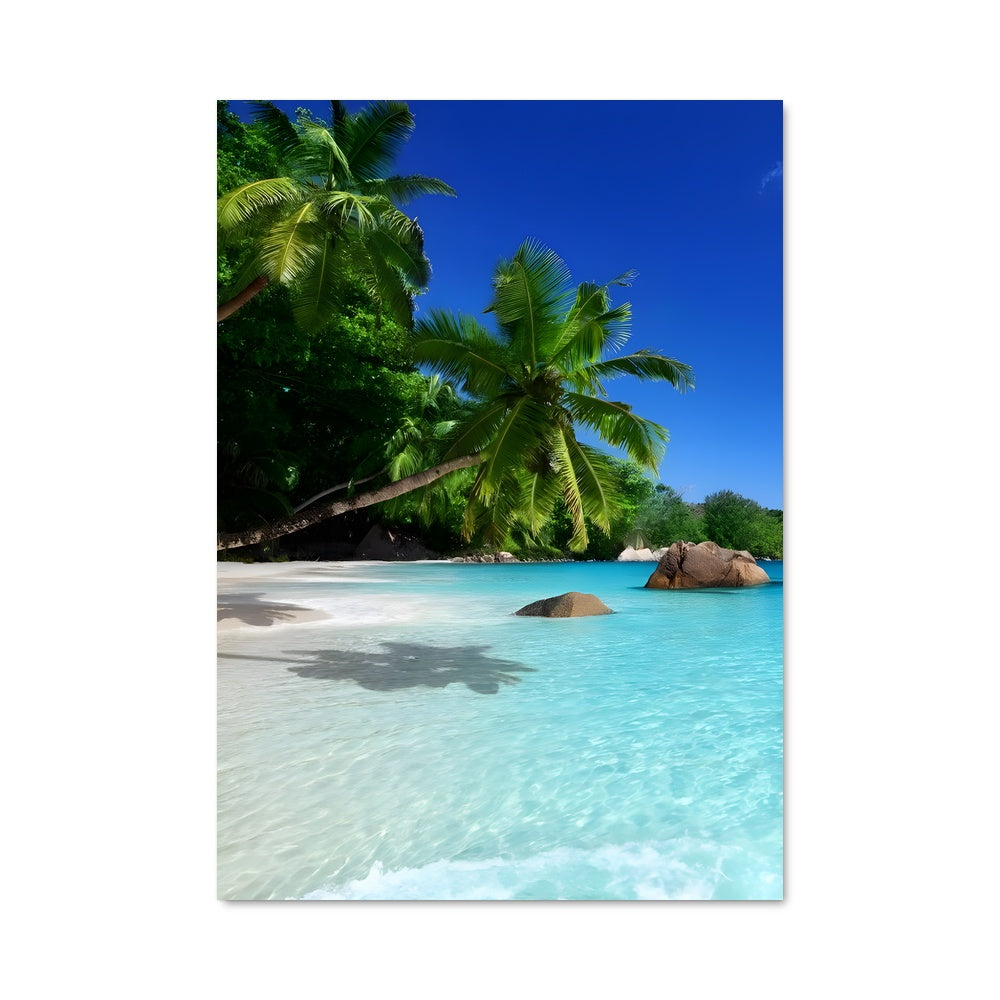 Poster Évasion aux Seychelles