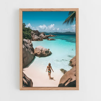 ap-seychelles islands-5 cadre Bois clair