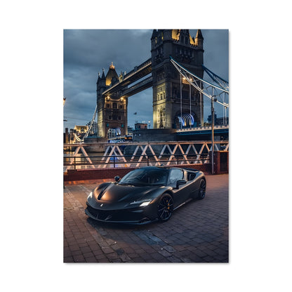 Poster Stradale Noir