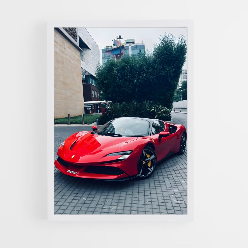 ap-sf90 stradale-3 cadre Blanc