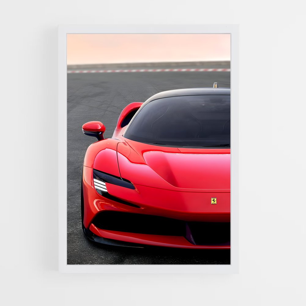 ap-sf90 stradale-6 cadre Blanc
