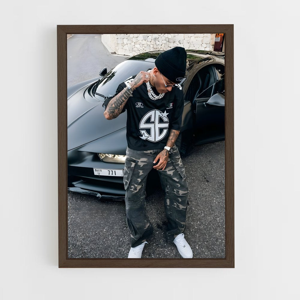 ap-sfera ebbasta-1 cadre Bois foncé