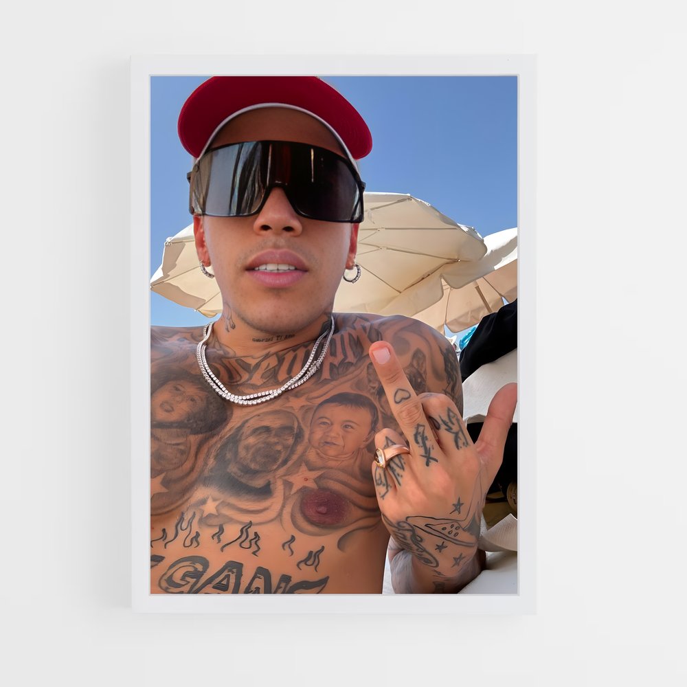 ap-sfera ebbasta-3 cadre Blanc