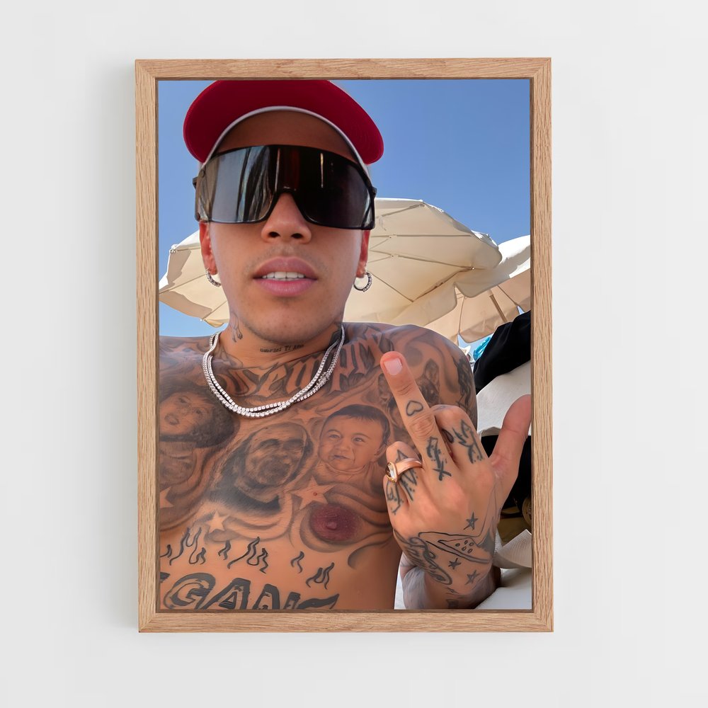 ap-sfera ebbasta-3 cadre Bois clair