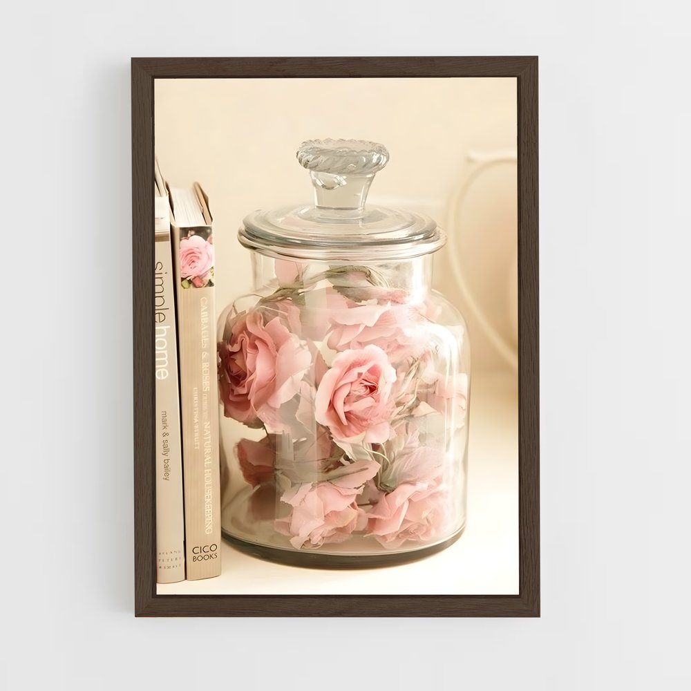 ap-shabby chic-1 cadre Bois foncé