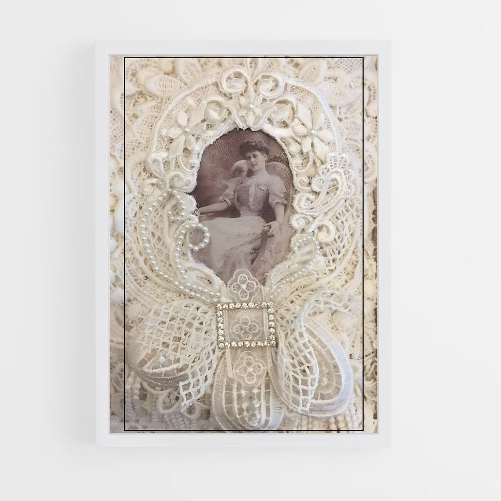 ap-shabby chic-10 cadre Blanc