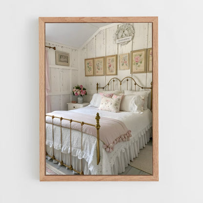ap-shabby chic-2 cadre Bois clair