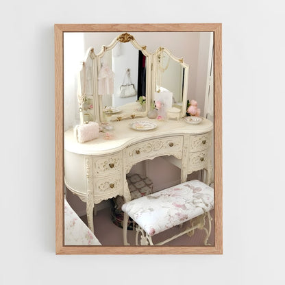 ap-shabby chic-3 cadre Bois clair