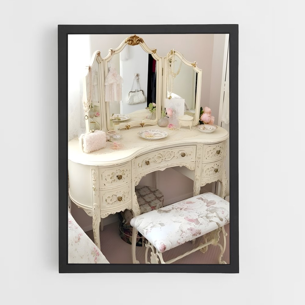 ap-shabby chic-3 cadre Noir