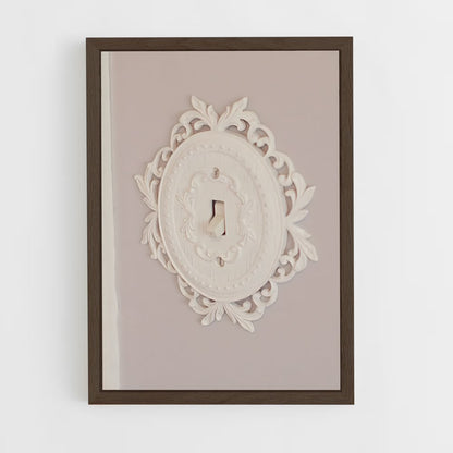 ap-shabby chic-4 cadre Bois foncé