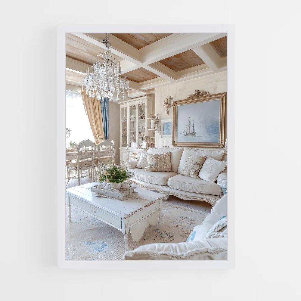 ap-shabby chic-5 cadre Blanc