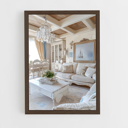 ap-shabby chic-5 cadre Bois foncé