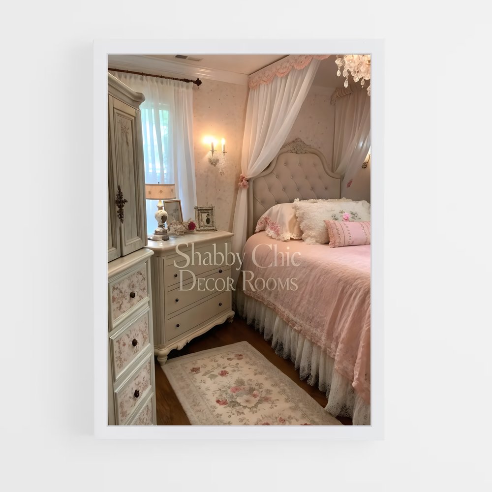ap-shabby chic-7 cadre Blanc