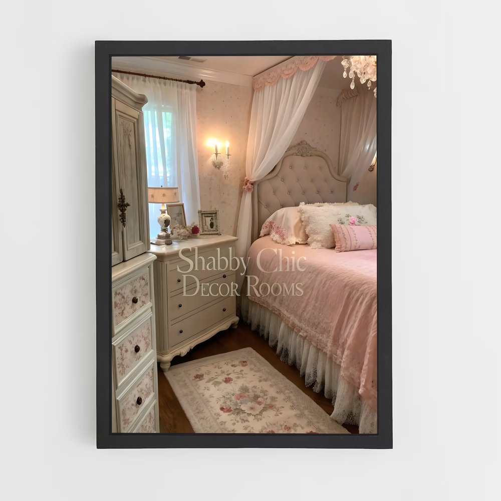 ap-shabby chic-7 cadre Noir