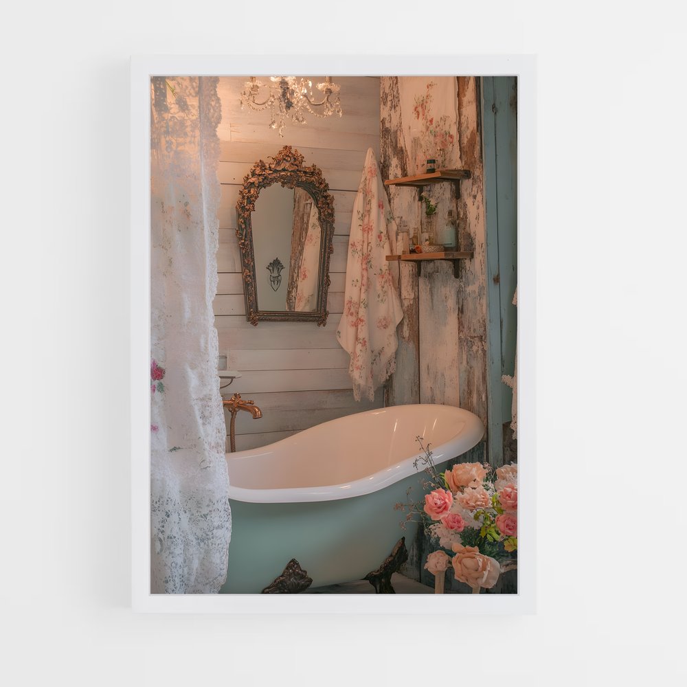 ap-shabby chic-9 cadre Blanc