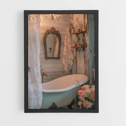 ap-shabby chic-9 cadre Noir