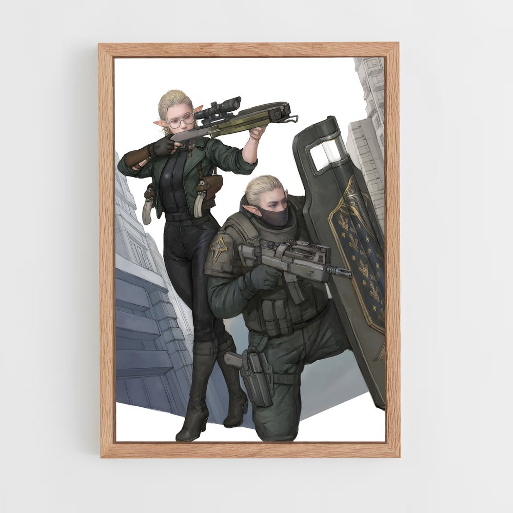 ap-shadowrun-1 cadre Bois clair