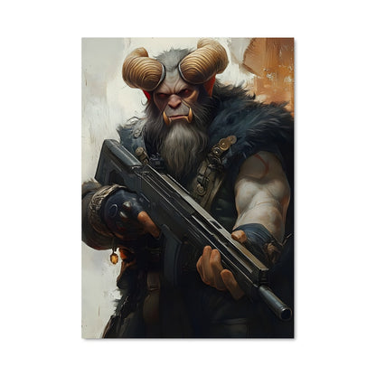 Poster Le Chasseur Cornu