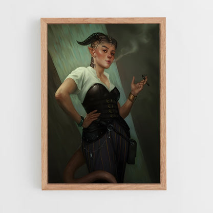 ap-shadowrun-3 cadre Bois clair