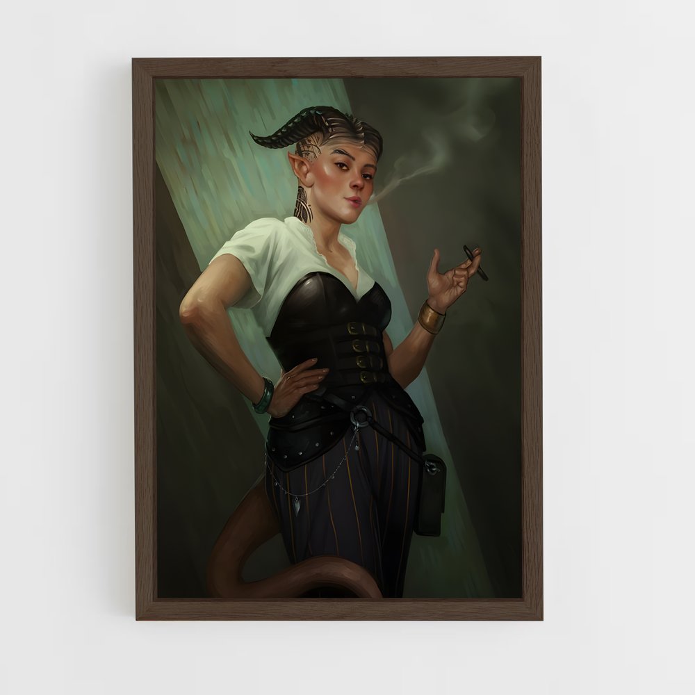 ap-shadowrun-3 cadre Bois foncé