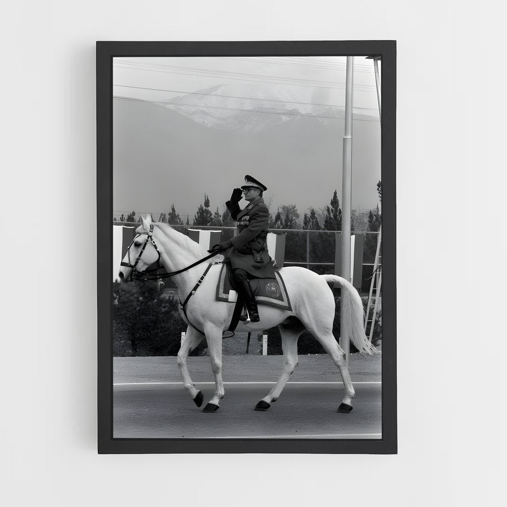 ap-shah mohammad reza pahlavi-4 cadre Noir