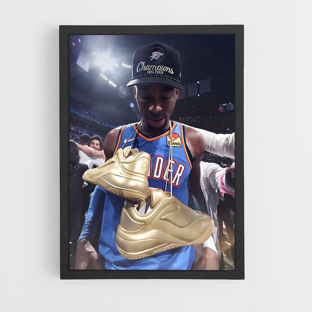 ap-shai gilgeous-alexander-3 cadre Noir